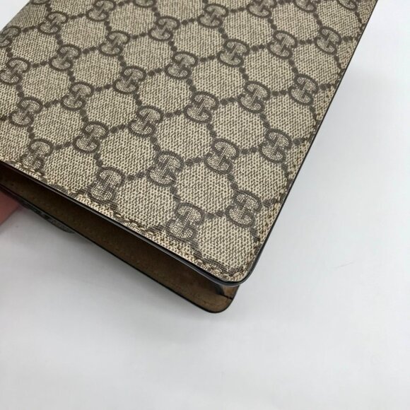 Gucci Beige And Ebony Canvas GG Supreme Mini Dionysus Shoulder Bag - Picture 7 of 10